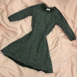 Aritzia Sunday Best Heathered sweater dress